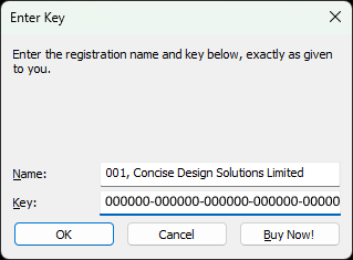 How to Activate Concise Beam | Concise Design Solutions Limited